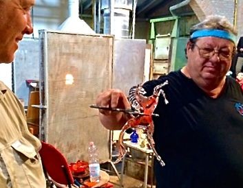 Glass-blowing at Murano Glass