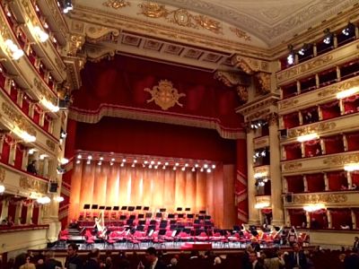 Teatro La Scala interior